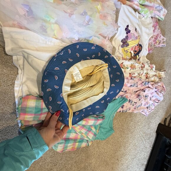 Girls Clothes Bulk Lot Disney Princess Summer Spring Size 8 Jumping Beans Knit - Picture 12 of 16